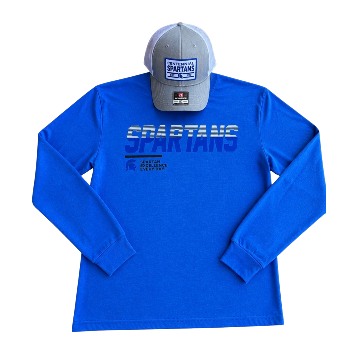 Spartans Crew Neck + Hat