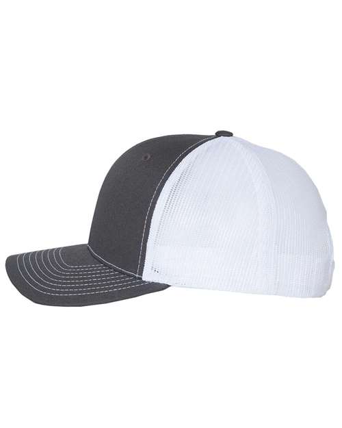 Richardson 112 Snapback Charcoal / White