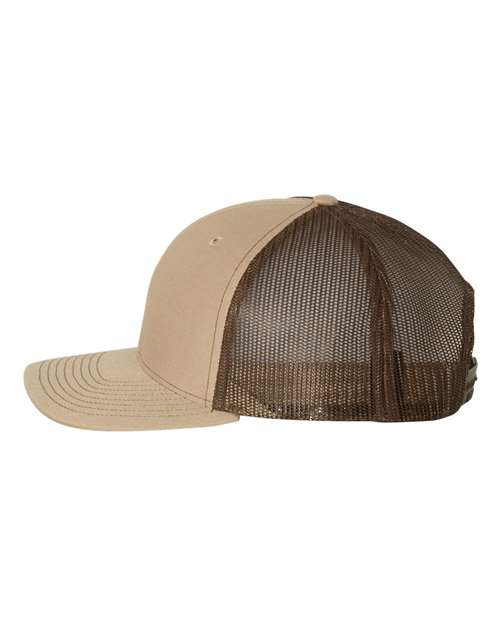 Richardson 112 Snapback Khaki / Coffee
