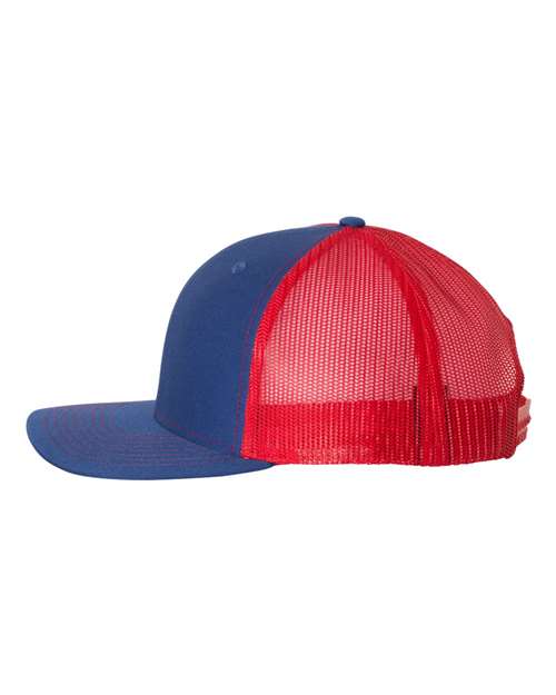 Richardson 112 Snapback Royal Blue / Red
