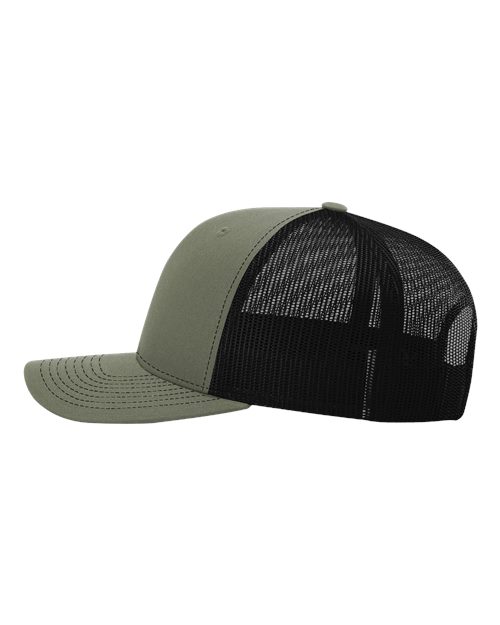 Richardson 112 Snapback Loden / Black