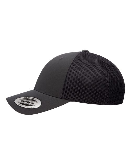 YP Classic Elite Cap - Charcoal / Black