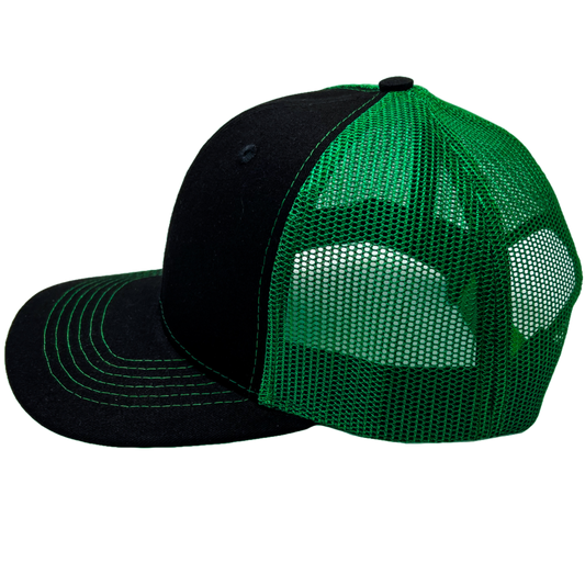 BC Wholesale Blank Black/ Kelly Green
