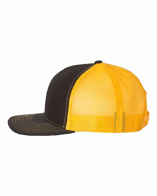 Richardson 112 Snapback Black/Gold