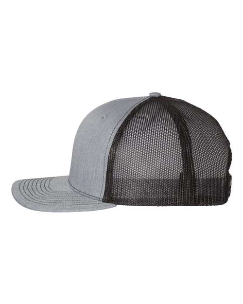 Richardson 112 Snapback Heather Grey / Black