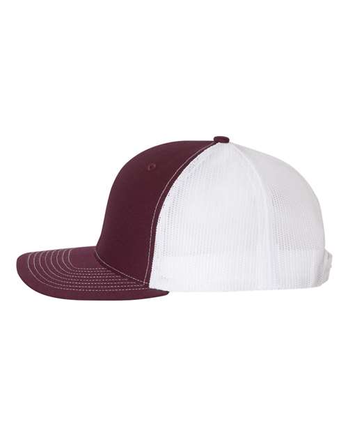 Richardson 112 Snapback Maroon / White
