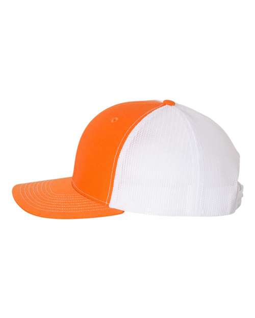 Richardson 112 Snapback Orange / White