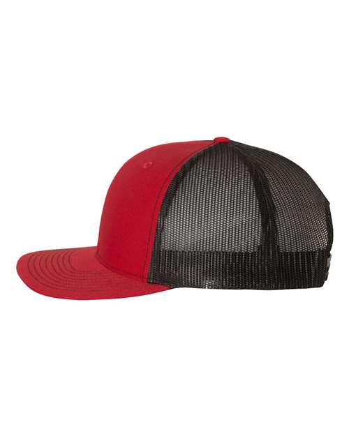 Richardson 112 Snapback Red / Black