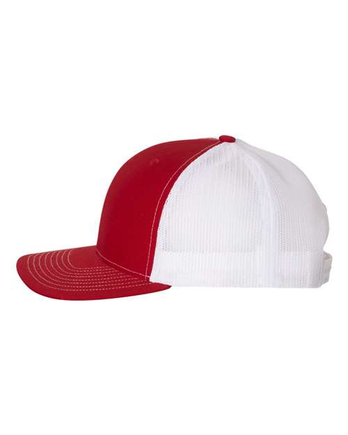 Richardson 112 Snapback Red / White