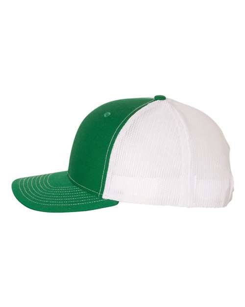 Richardson 112 Snapback Kelly Green / White