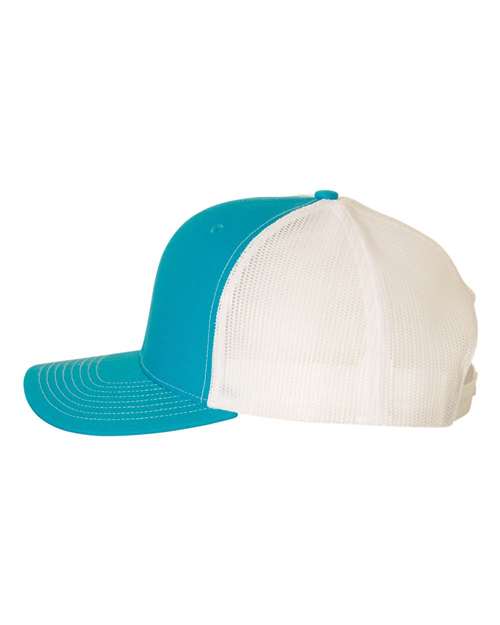 Richardson 112 Snapback Cyan / White