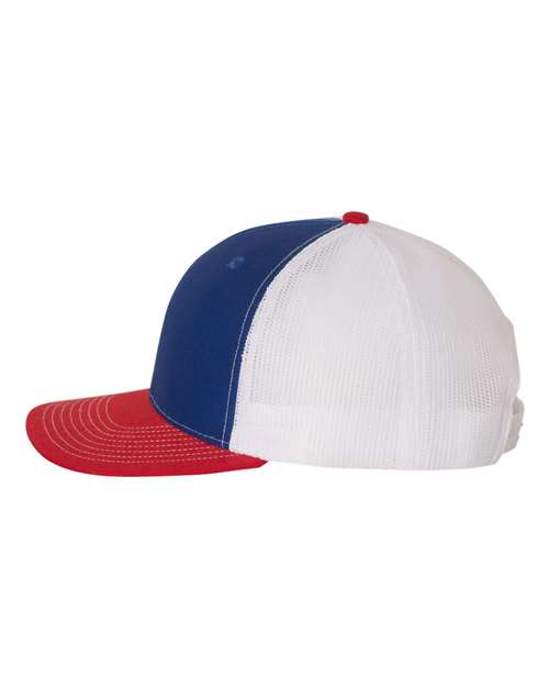 Richardson 112 Snapback Royal Blue / White / Red