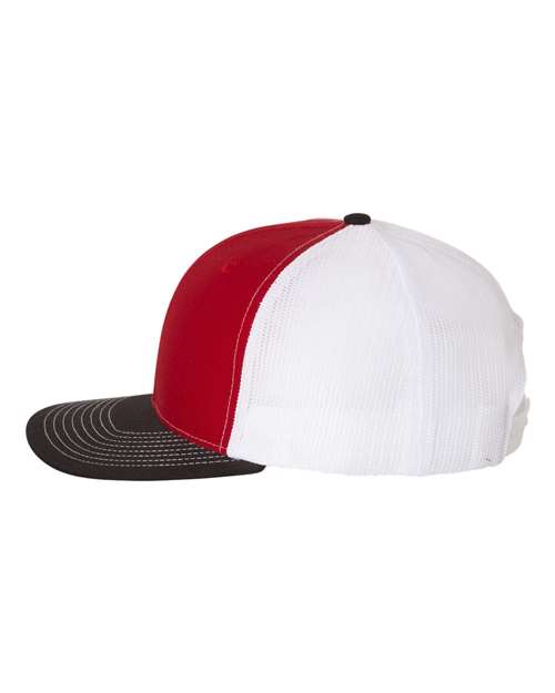 Richardson 112 Snapback Red / White / Black