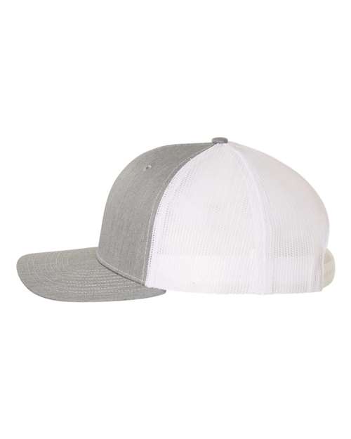 Richardson 112 Snapback Heather Grey / White