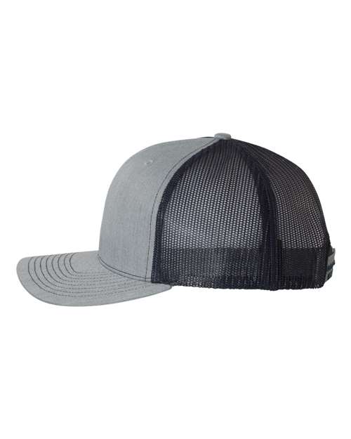Richardson 112 Snapback Heather Grey / Navy