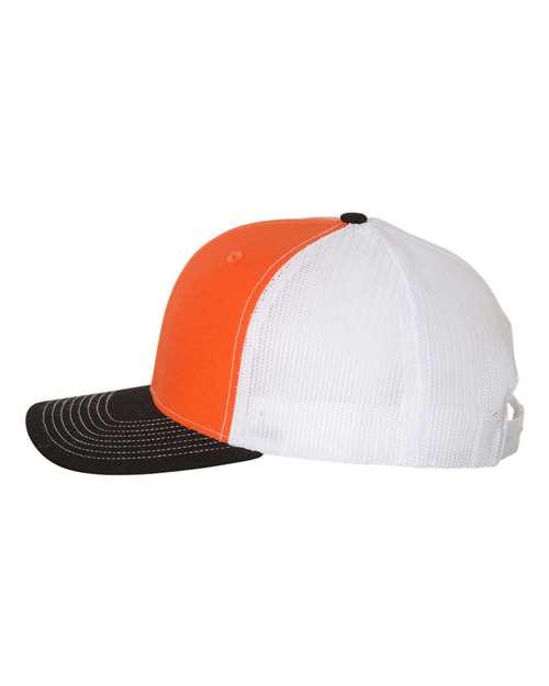 Richardson 112 Snapback Orange / White / Black