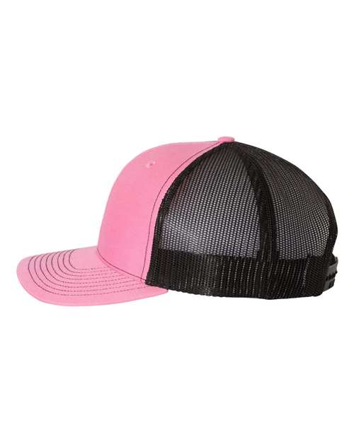 Richardson 112 Snapback Hot Pink / Black