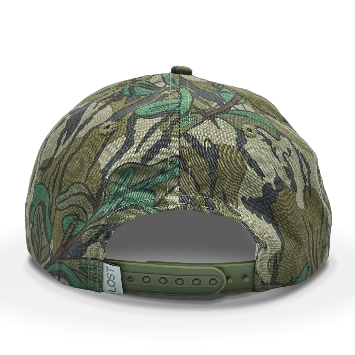 LHC Mossy Oak Green Leaf Goat Rope Hat