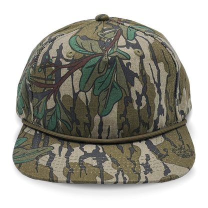LHC Mossy Oak Green Leaf Goat Rope Hat