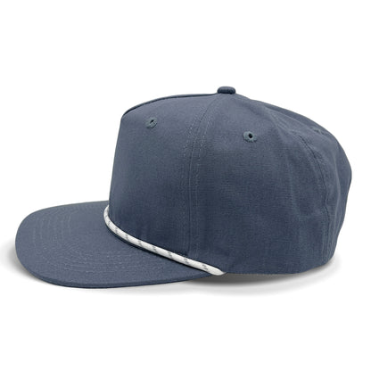 LHC Vintage Navy Goat Rope Hat - Solids