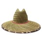 LHC Wake Straw Hat - Natty + Slough with Hot Pink