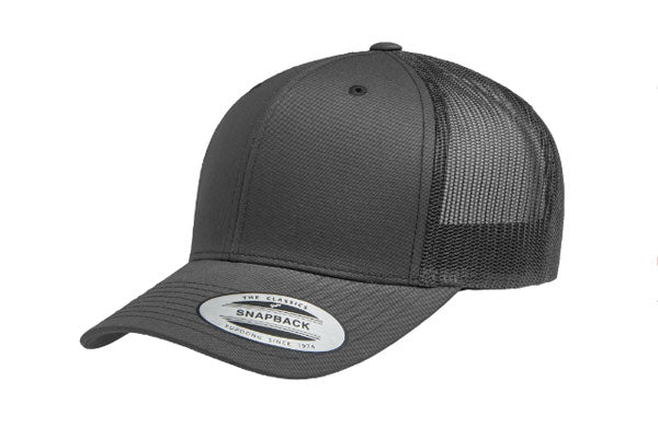 Yupoong 6606 Retro Trucker Color: Charcoal