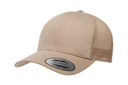 Yupoong 6606 Retro Trucker Color: Khaki