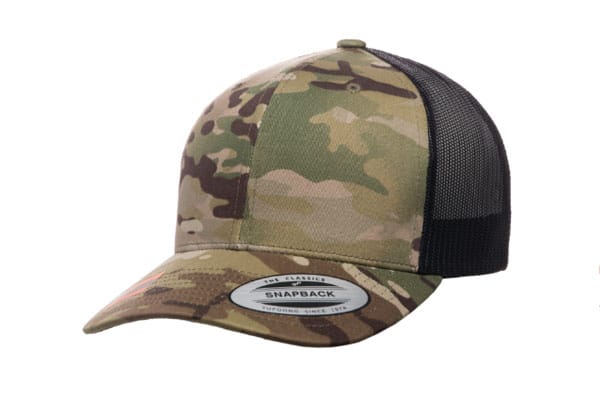 Yupoong 6606 Retro Trucker Color: Multicam Green/ Black