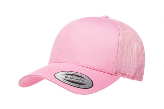 Yupoong 6606 Retro Trucker Color: Pink
