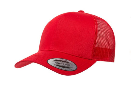 Yupoong 6606 Retro Trucker Color: Red